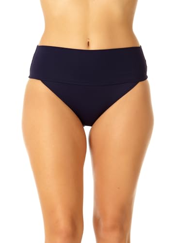 Anne Cole Women's Soft Band High-Waist Bottoms