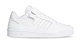 FORUM LOW adidas Herren Forum Low Sneaker, FTWR White/FTWR White/FTWR White, 42 EU