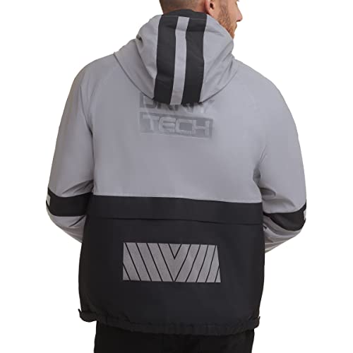 Image of DKNY mens Dkny Men's Taslan Performance Hoody With Reflective Detail