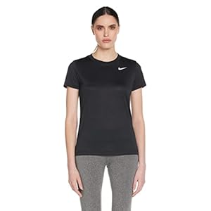 Nike W NK DF Leg Tee Crew T-Shirt Femme