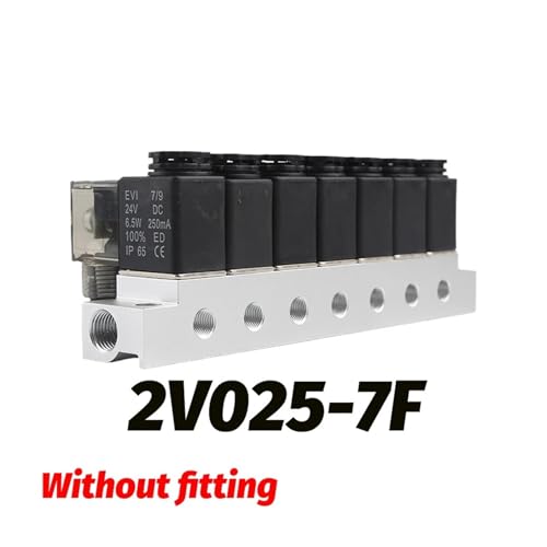 Électrovanne pneumatique 2V025-08 étanche 2 positions vanne normalement fermée