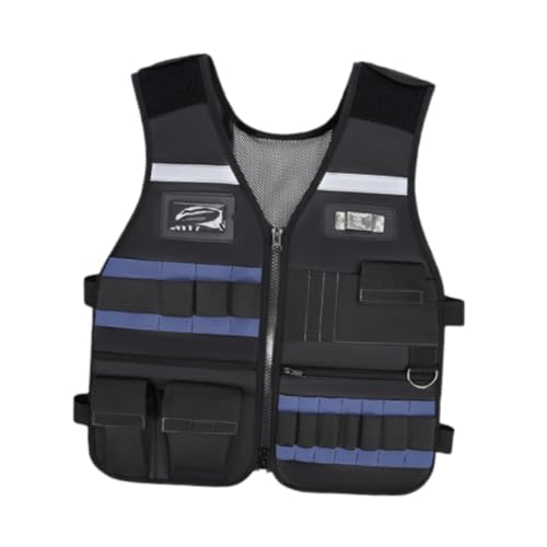 Electrician Tool Vest Electrical Work Clothes Wear Resistant Tool Vest for Engineer Technician Carpenter2