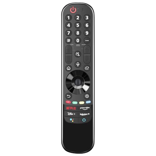 AULCMEET AN-MR21GA New Replace Voice Remote fit for LG 8K QNED Smart TV 65QNED83UPA 65QNED90UPA 65QNED95UPA 65QNED99UPA 75QNED83UPA 75QNED90UPA 75QNED95UPA 75QNED99UPA