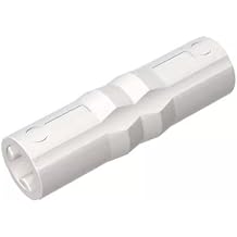 Gobricks GDS-1036 18948 Technic Driving Ring Connector, White, 50 pcs