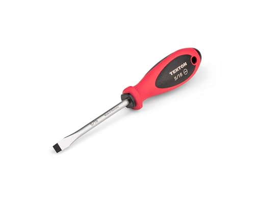 Image of TEKTON 5 /16 in. Slotted Screwdriver (4 in. Shank) | DWS07320