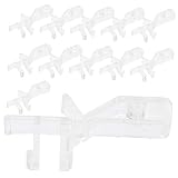 Photo Gallery jecompris 12 pezzi clip per tende trasparenti supporti per valance facili adatti varie finestre resistenti e leggeri e ufficio Photo Gallery jecompris 12 pezzi clip per tende trasparenti supporti per valance facili adatti varie finestre resistenti e leggeri e ufficio