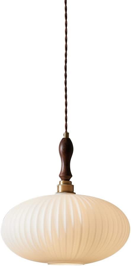 Suspension en bois style japonais pour éclairer une chambre à coucher