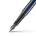 Sheaffer VFM Fountain Pen | E9429 Matt Blue with Black Trims with PVD | Medium Nib with Converter | Premium Fountain Pen