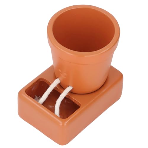 Zoeyilan Happy Face Planter Pot, Cute Resins Flower Pots, Sit