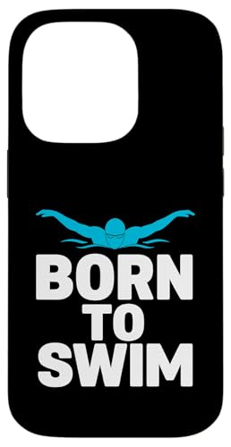 Born To Swim ? �X�C�}�[�A�j���A�����ւ̊y�������j�M�t�g �X�}�z�P�[�X iPhone 14 Pro �p