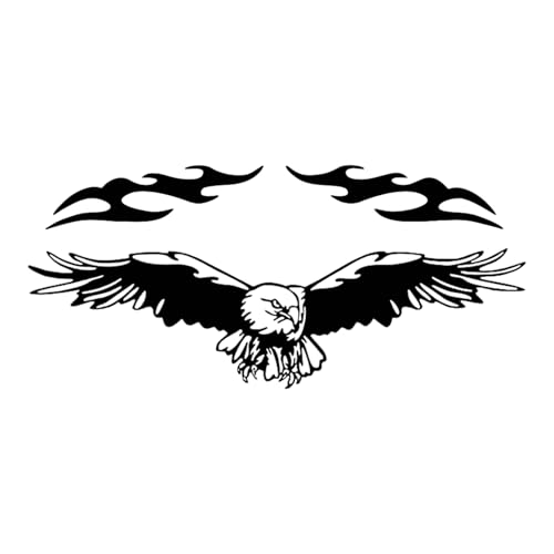 Fordonsdekal, självhäftande bild UV-beständig örndekoration örnmotiv bildekal för bil lastbil fordon modellbygge gör-det-själv din
