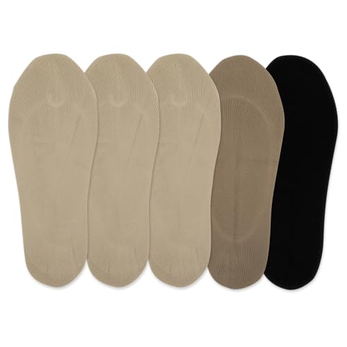 Hot Sox womens Solid Liner Socks - 6 Pair Pack - Casual Fashion Invisible No Show Gifts2
