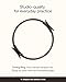 BetterMe Toning Pilates Ring – Magic Circle Pilates Ring for Strength & Flexibility – 15 Inch Fitness Ring for Home Pilates & Yoga Workouts (Chocolate Brown)