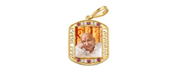 Gold Plated Guru Ji Pendant For Men & Women (Pack of 2)-image-33