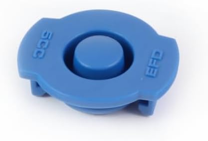 EFD 3cc Blue End Caps 100 Pieces of Part Number 7366108