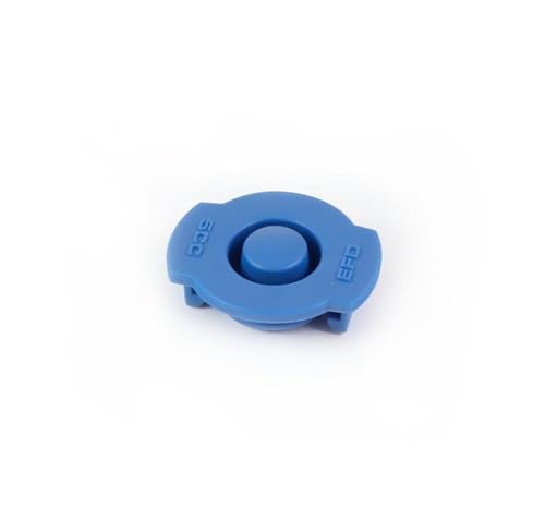 Nordson EFD 30cc / 55cc Blue End cap Snap Tight 1000 Unit Case PN 7012197 30ml / 55ml