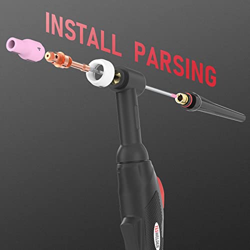 YESWELDER TIG Weld Tungsten Electrode 1/8"x 7" 10-pk, NonRadioactive Comparable to E3 Purple