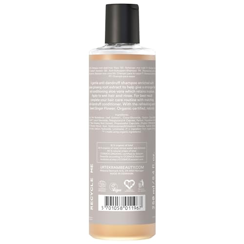 Urtekram Shampoo Sweet Ginger Flower – Start Over 250 ml