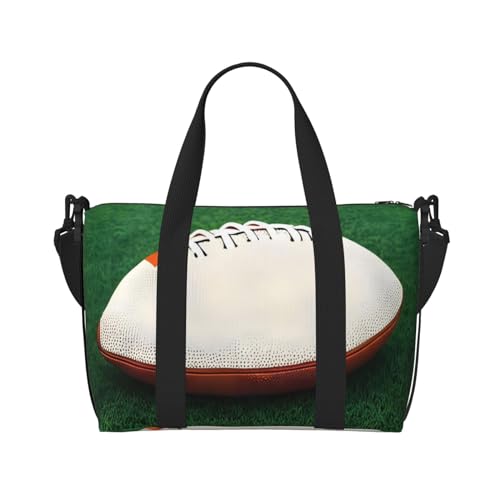 Bolsa de viaje de mano unisex en color negro y blanco para viajes de negocios