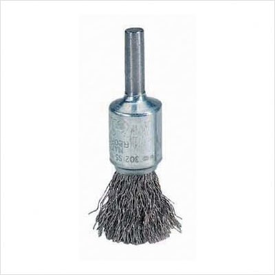 Crimped Wire Solid End Brushes - eba-21 .0143/4in dia c [Set of 10]