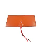 Accessori per stampante compatibili con Riscaldatore per cuscinetto riscaldante in silicone 200mmx300mm per letto riscaldante per stampante 3D (Colore: Rosso, Dimensioni: 12V 200W)(Red,220V 300W)