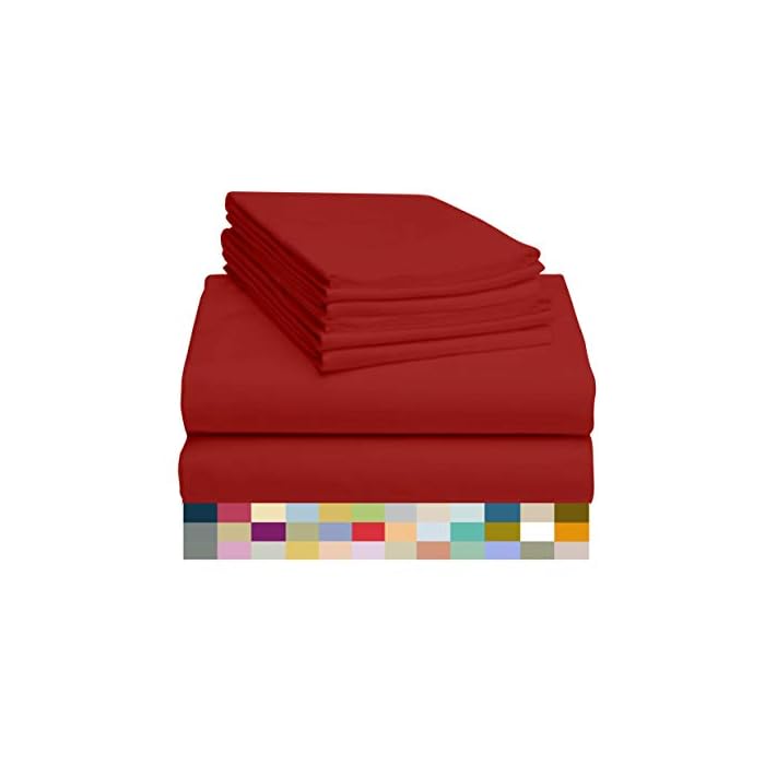 PC Sheet Set Bamboo Sheets Deep Pockets 