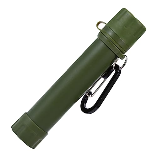 WOONEKY Filtro de Agua Portátil Compacto para Camping y Purificador Profesional y Equipo de Emergencia para Senderismo y Actividades