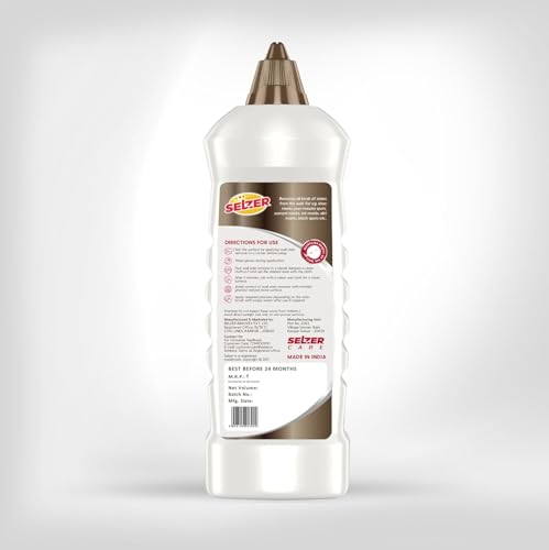 Image of SELZER Wall Stain Remover - 250 ml| Removes Kids' Drawings, Markers & Stains | Multifunctional Scratch & Stain Cleaner for Walls, Paint, Tiles, & More | Safe, Easy to Use | (Pack of 1)