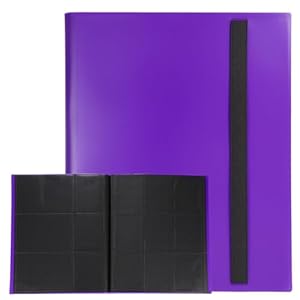 Sourcing Map Sammelkartenbinder mit 360 Fächern