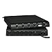 Tripp Lite 6 Outlet Under-Monitor Surge Protector Power Strip, 6ft Cord, Tel/Modem Protection, RJ11, Lifelong Warranty & $50,000 INSURANCE (TMC-6),BLACK