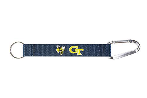 NCAA Georgia Tech Yellow Jackets Carabiner Lanyard Keychain