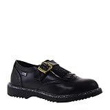  Miss Sixty Schuhe im englischen Stil, Fransen, Strass, Schwarz, JR W17 19 MS 275 Schwarz, Schwarz - Schwarz - Größe: 36 EU