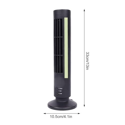 Ventilateur de table vertical USB à 2 vitesses pour bureau - 6