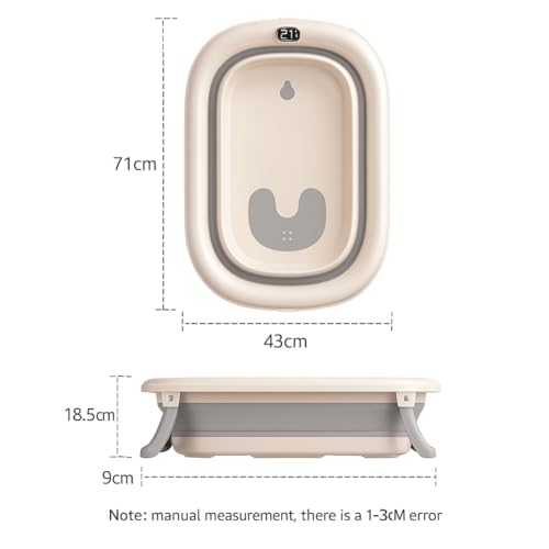Image of Baby Bath Tub with Bath Chair | Anti Slip Bathtub with Folding Bathing Support | Baby Bath Seat /Sling with Non Slip Suction Base for Babies (Pink White)