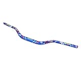 Material: Aluminio 7005-T6 1 1/8\"28 mm Barra de la manija de la Moto Barra de Grasa - YZ125 YZ250 YZ250F YZ450F WR250F WR450F - Azul