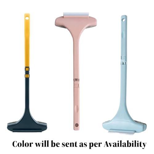 Image of Multifunctional Screen Brush 2 in 1 Mesh Cleaning Brush | Best Tool for Cleaning Mosquito nets | Extended Handle | Window Cleaning Brush | Multicolour | Pack of 1