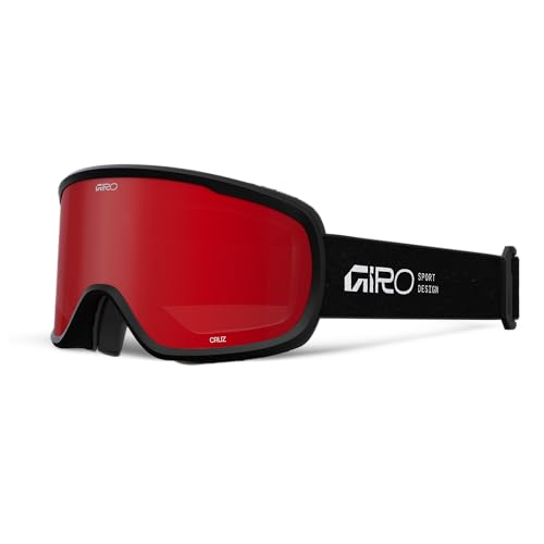 Giro Cruz Ski Goggles - Snowboard Goggles for Men, Women, Youth - Black Stacked...