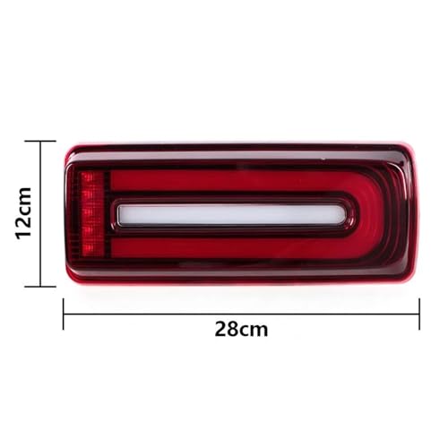 Luz de señal de giro trasera Benz W463 Clase G accesorios lámpara freno 1990-2018 2