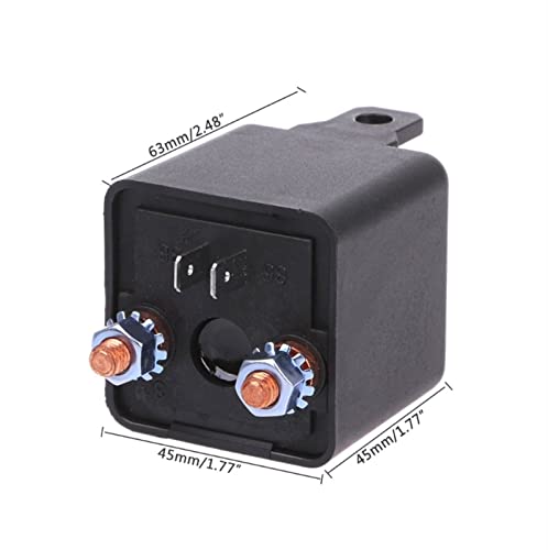Relé 12VDC 200A tipo continuo Y98E interruptor automotriz coche camión motor 5