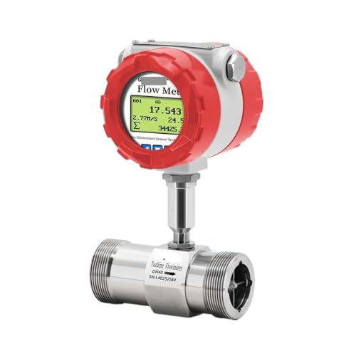 Caudalímetro DN40 SS304 de alta precisión con pantalla LCD y salida de pulso analógica 3