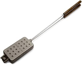 Rome's 1405 Waffle Iron with Steel and Wood Handles