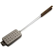 Rome 1405 Waffle Iron with Steel and Wood Handles