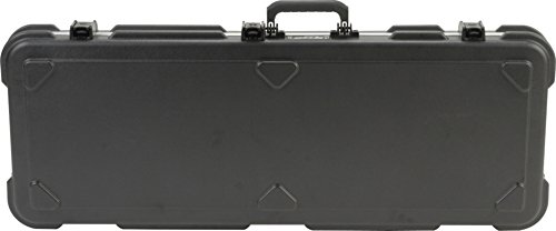 Image of SKB Fender Jaguar /Jazzmaster Hardshell Case, Rubber-Modified Styrene Hard Case with Plush Interior and TSA Latches for Travel Protection