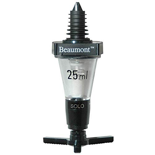 We Can Source It Ltd – Solo Bar Optic Spirit Measures 25ml CE Stamped with Non-Drip Dispenser – Ideal for Bars, Pubs & Home Use – Accurate Pour Control & Easy Installation - Pack of 3
