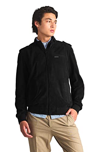 Members Only Men's Soft Suede Iconic Jacket |Slim Fit|