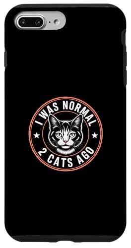 I Was Normal 2 Cats Ago �X�}�z�P�[�X iPhone 7 Plus/8 Plus �p