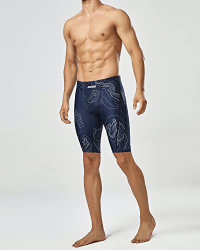 Onvous Watermans Men's Swim Jammer | Racing & Training Swimsuit | Fast, Flexible, Comfortable (32) #TOP5