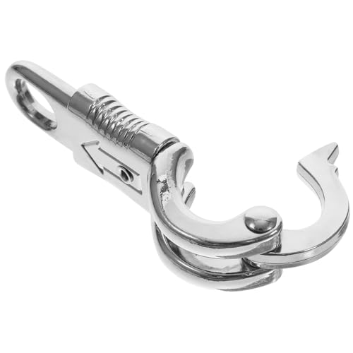 BESTYASH Gancho de Pánico para Rápida y Resistente para Ecuestres y Ciclismo para Corbatas Cruzadas y Remolques