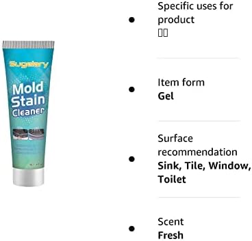 Wansiven Mold Remover, Household Gel, Effectively Removes Black Mold, Household Removal Gel for Kitchen Bathroom Tile Sink Stains, 120g (1-PCS)
