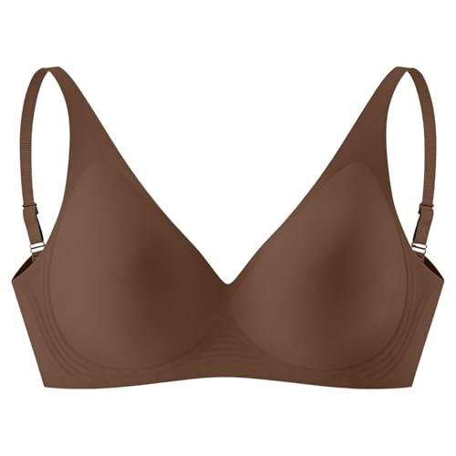 Sujetador cómodo diario sin costuras para ropa ajustada talla 4XL 6